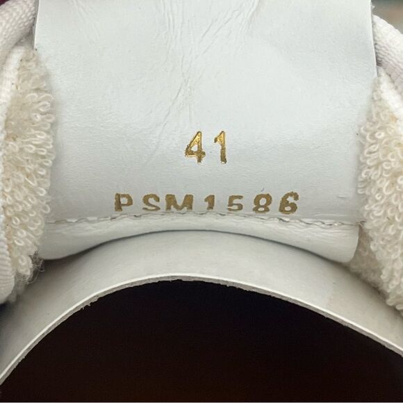 STB Shoe The Bear Babtiste Lace-Up Sneaker in White/Gray Size 8 NEW - Picture 14 of 15